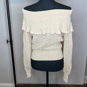 Free People off the shoulder top, NWOT